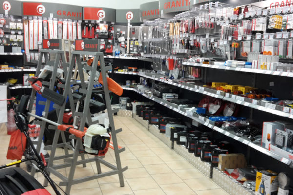 Shop Ansicht des Ladens
